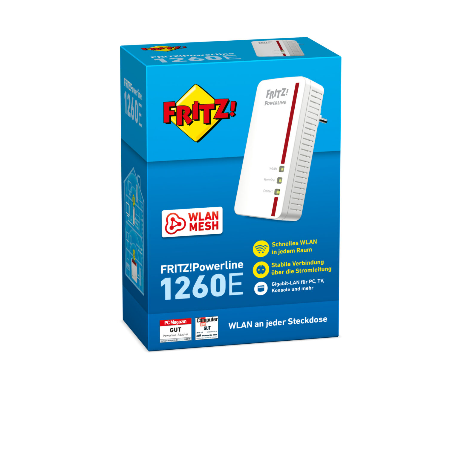 AVM FRITZ!Powerline 1260E • Kaiba