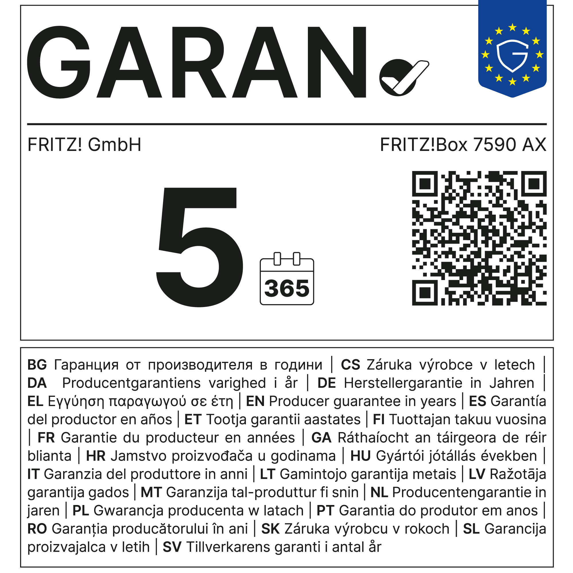 FRITZ!Box 7590 AX